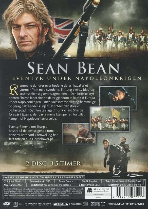 Sharpe - Ensimmäinen taistelu (2 DVD)