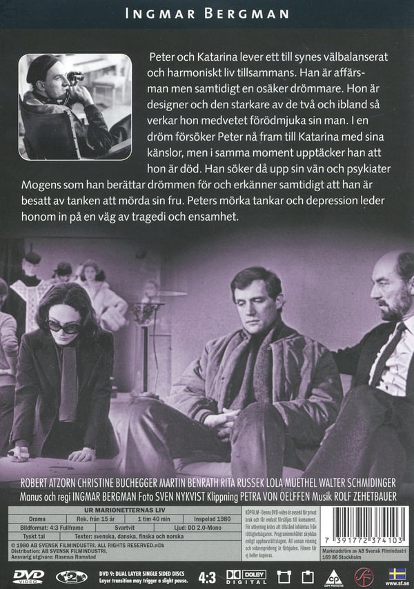 Ur marionetternas liv (DVD)