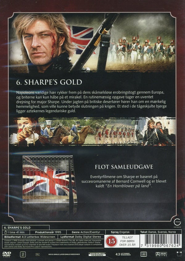 Sharpe - Sharpen kulta (DVD)