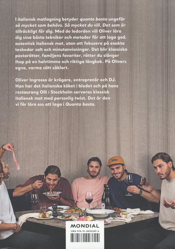 Quanto Basta - Italialaisia suosikkeja ja perheen reseptejä (Kirja / Kovakantinen)