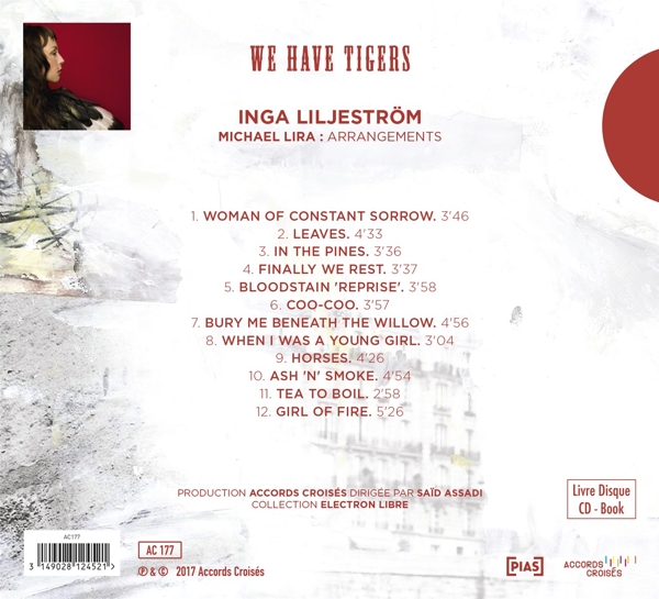 Inga Liljestrom: We Have Tigers (CD)