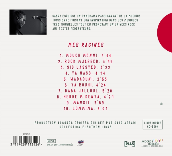 Sabry Mosbah: My roots 2017 (CD)