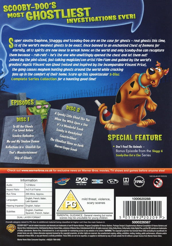 Scooby-Doo: 13 Ghosts of Scobby: Complete Series (2 DVD)