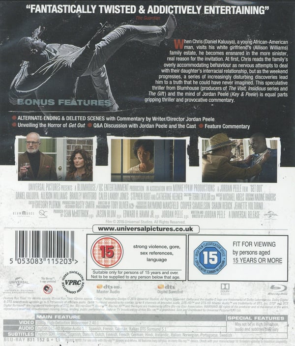 Get Out (Blu-ray)