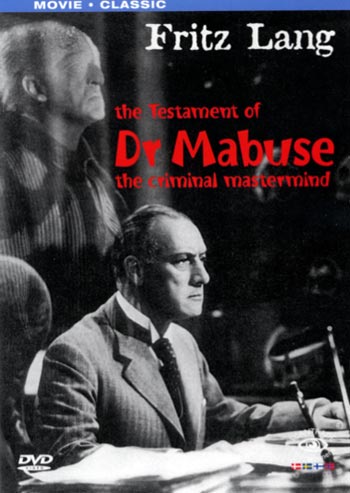 Testament of Dr Mabuse / The testament of Dr Mabuse (DVD)