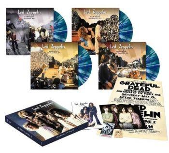 Led Zeppelin: Live '69 & '73 (Blå/Hvid) (4 Vinyl LP)