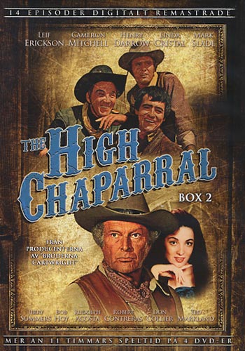 High Chaparral / Box 2 / The High Chaparral (4 DVD)