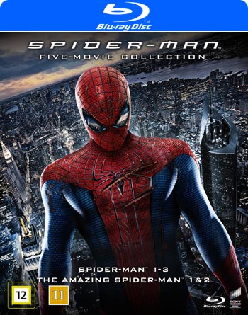 Spider-Man: 5 elokuvan kokoelma (5 Blu-ray)