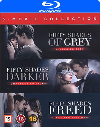 Fifty Shades: 3 elokuvan kokoelma (3 Blu-ray)