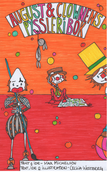 August Och Clownens Pyssleribok (Bok / Häftad)