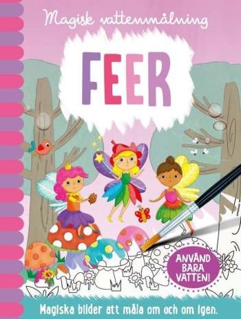 Magisk Vattenmålning. Feer (Bok / Board book)