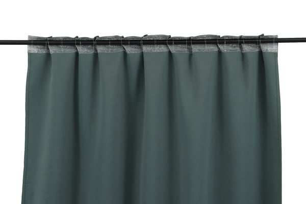 Molndans Mørklægningsgardin 2-pak Blå/Grøn 2x135x240 cm