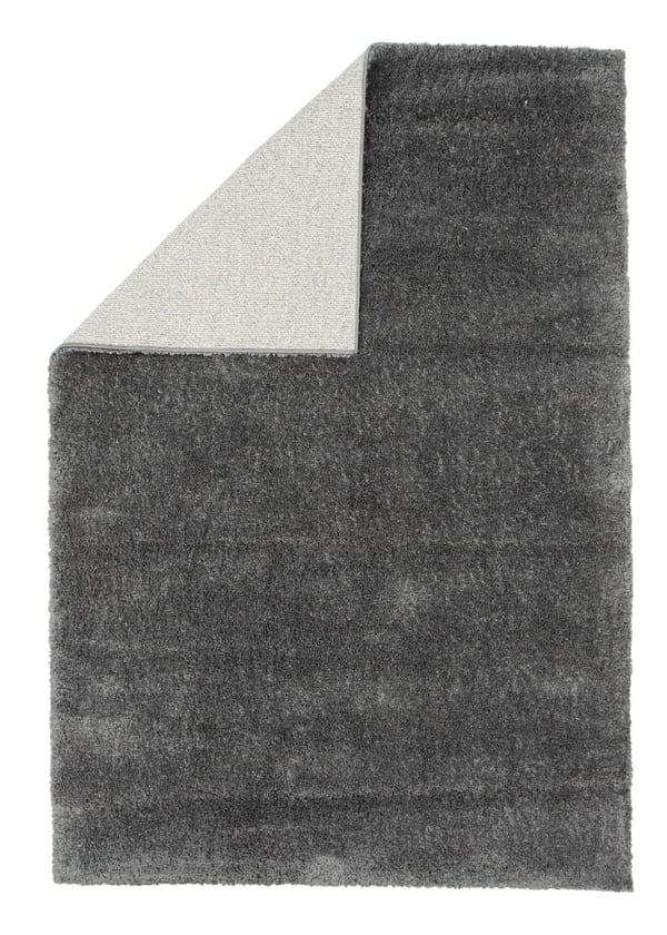 Nora Mørkegrå Ryemåtte 200x290 cm i 100% Polypropylen