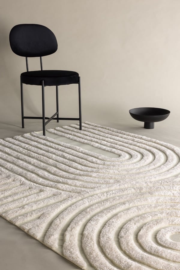 Pinta Vit 160x230 cm Ryamatta