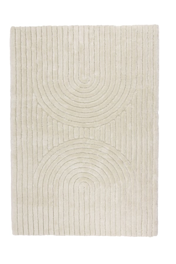 Veron Vit Ryatæppe 160x230 cm i 100% Polyester