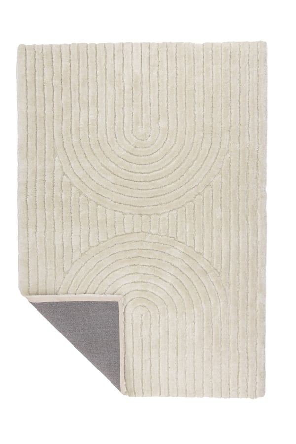 Veron Hvid 200x290 cm Ryatæppe i Polyester