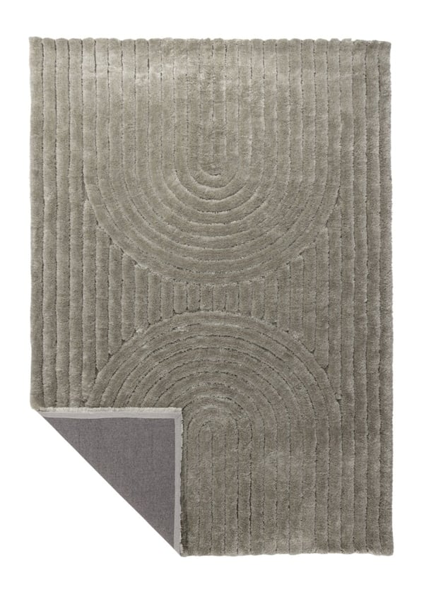 Veron Greige Ryatæppe 200x290 cm i 100% Polyester