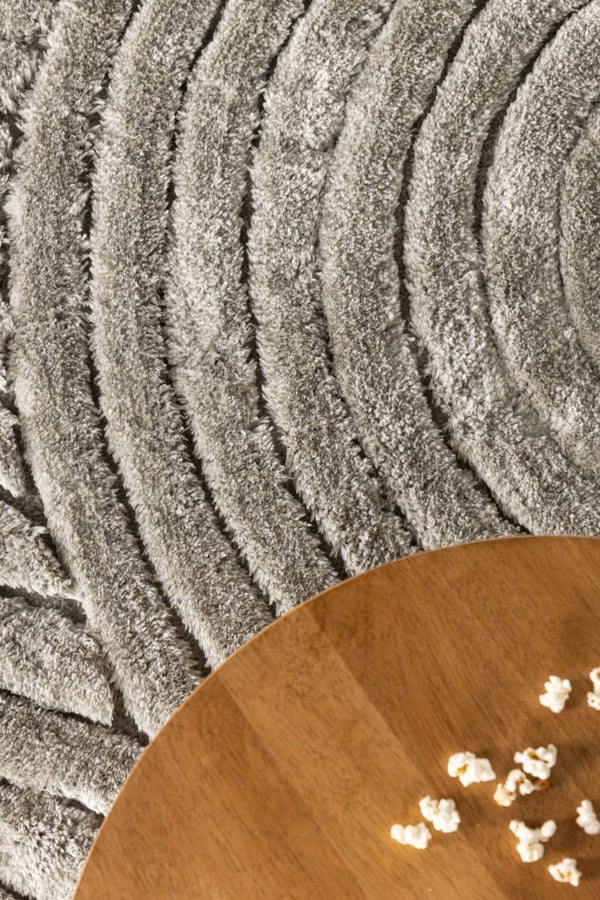 Veron Greige Ryatæppe 200x290 cm i 100% Polyester