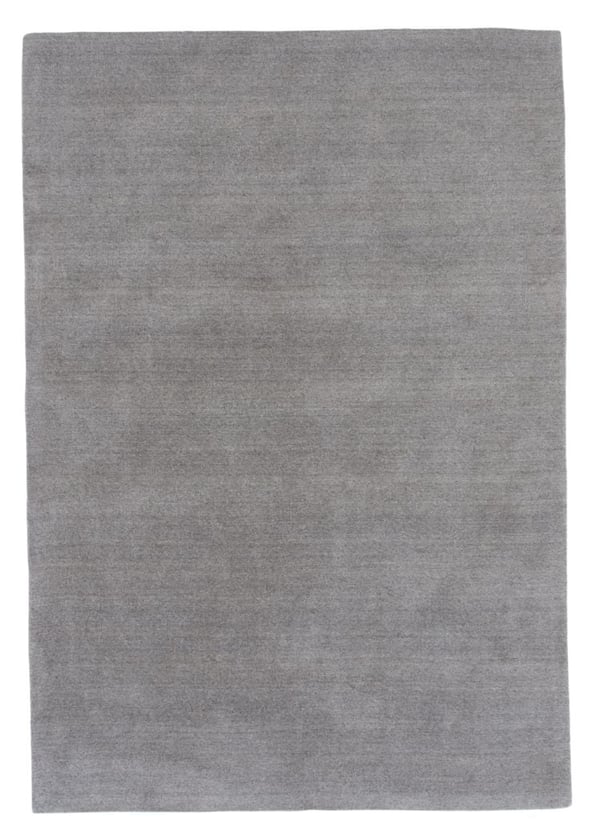 Aliora Lysgrå Uldtæppe 250x350 cm med Polyester