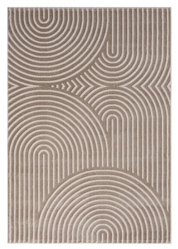 Bella Zen Wilton tæppe i mørk beige 160x230 cm