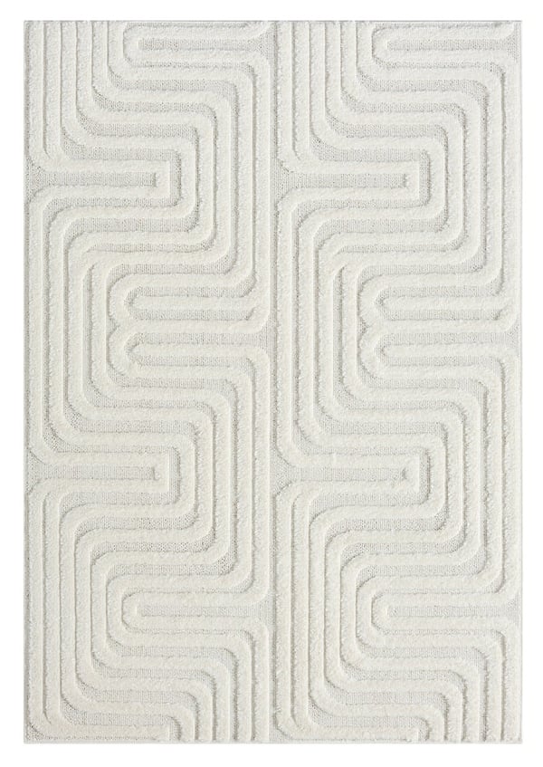 Brolly Loop Tæppe 200x290 cm i Creme