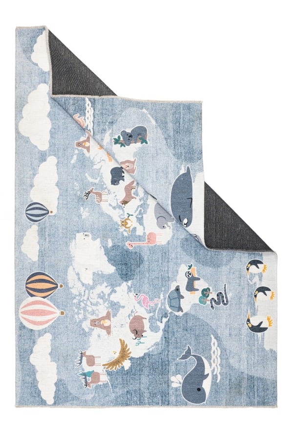 Gwendolen 160x230 cm Blå