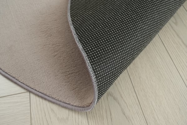 Comfy Greige Rund 200 cm Tvättbar Ryamatta