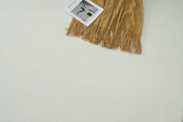 Comfy Vaskbar Ryemåtte 160x230 cm Offwhite
