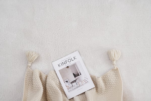 Fluffy Offwhite Vaskbar Blød Rygmåtte 200x290 cm