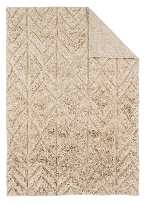 Folio Beige 160x230 cm Ullmatta