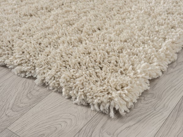Blød Beige Rygmåtte 200x280 cm - Furry