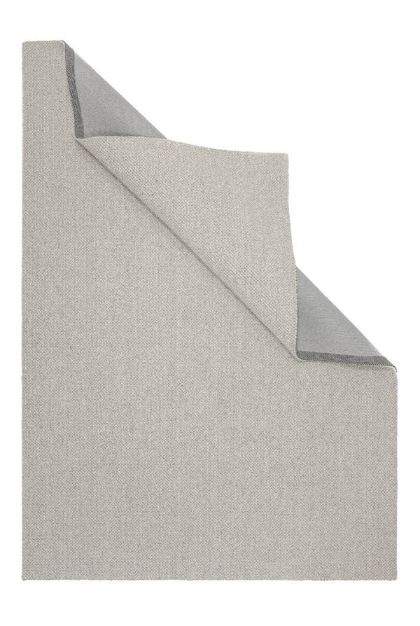Gaston Lysgrå Tæppe 200x290 cm i Uld og Polyester