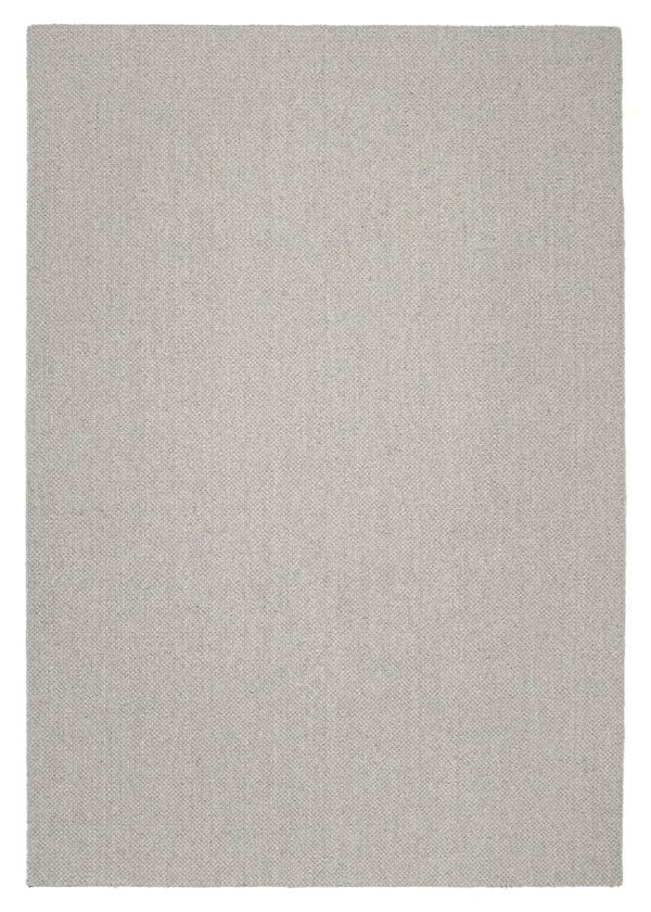 Gaston Lysgrå Tæppe 200x290 cm i Uld og Polyester
