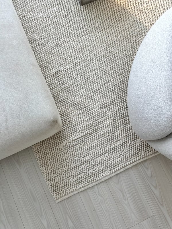 Haga Offwhite 200x290 cm Ullmatta