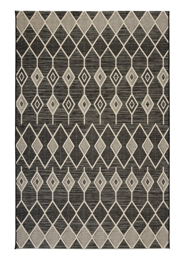 Saltskog Antracit Inom- & utomhusmatta 160x230 cm