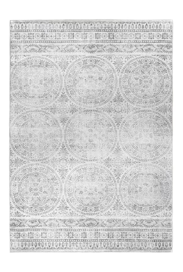 Genevive Grå Tæppe 160x230 cm i Blød Polyester