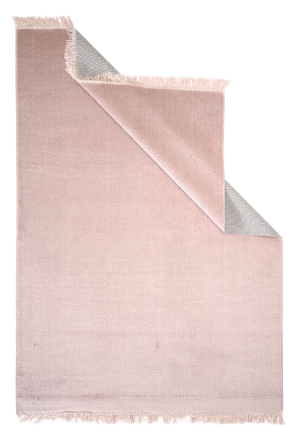 Monti Rosa 160x230 cm Viskose Tæppe i Rosa
