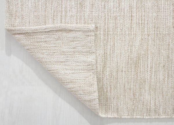 Lunda Beige Uldmåtte 240x340 cm