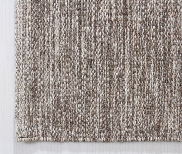 Lunda Greige 75x230 cm Ullmatta