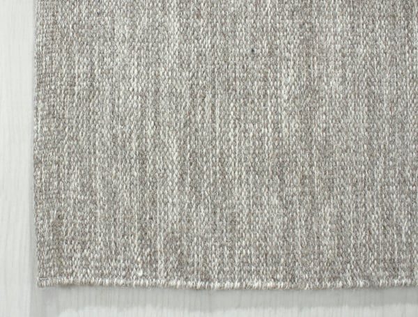 Lunda Lysgrå Uldtæppe 160x230 cm