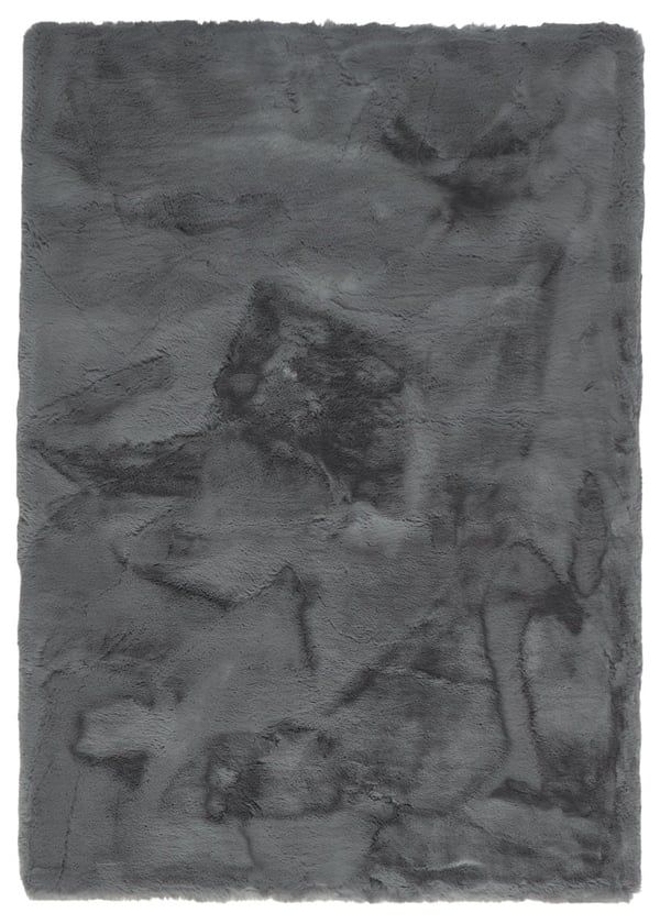 Norris Antracit Pelsmåtte 160x230 cm med Tykt Fluffy Lag
