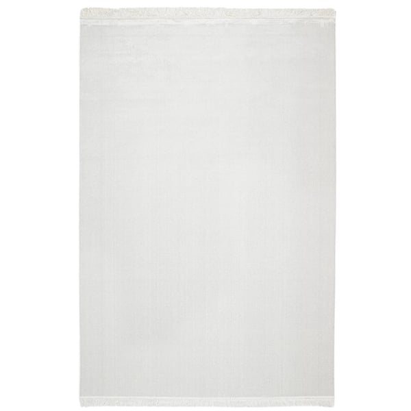 Monti Hvid 160x230 cm Viskosemåtte