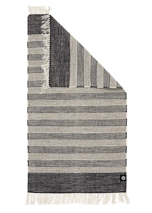 Morgan Antracit 75x180 cm Bomullsmatta