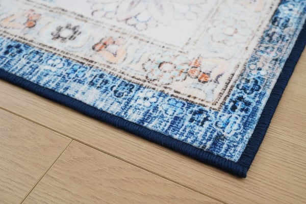 Noel Ocean Multifarvet Vaskbar Wiltonmåtte 160x230 cm
