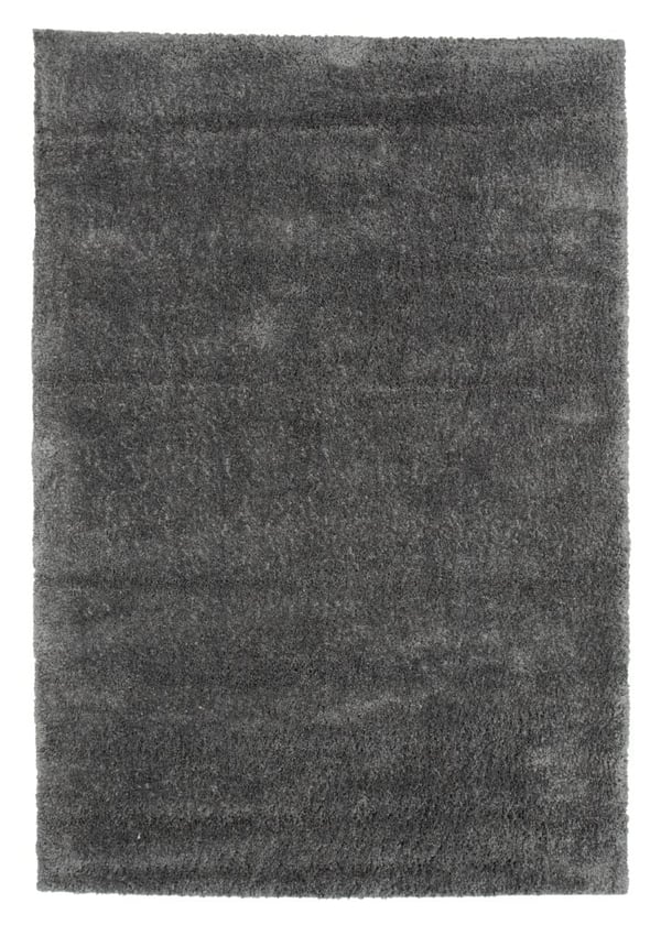Nora Mørkegrå Ryatæppe 160x230 cm i Polypropylen