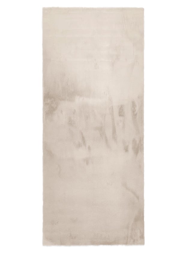 Rabbit Eco Lysbeige Tæppe 80x150 cm med Blød 30 mm Lugg
