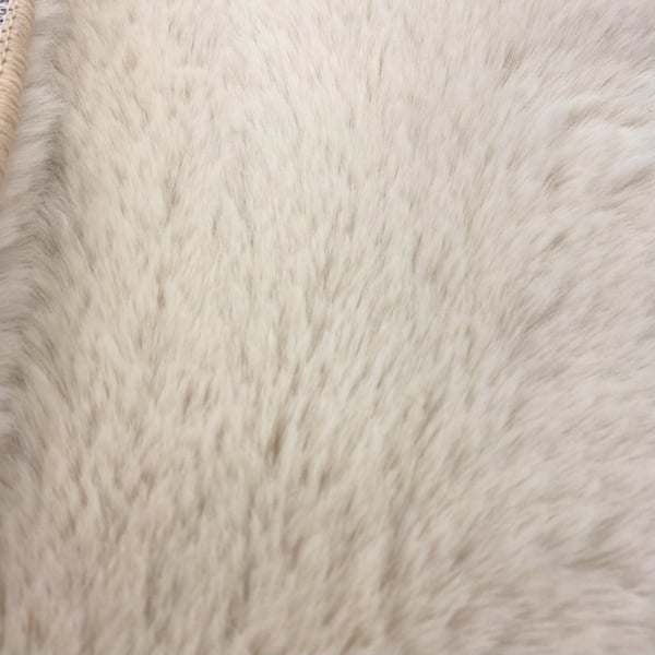 Rabbit Eco Lys Beige Tæppe 240x340 cm, Vaskbart med Blød 30 mm Lugg