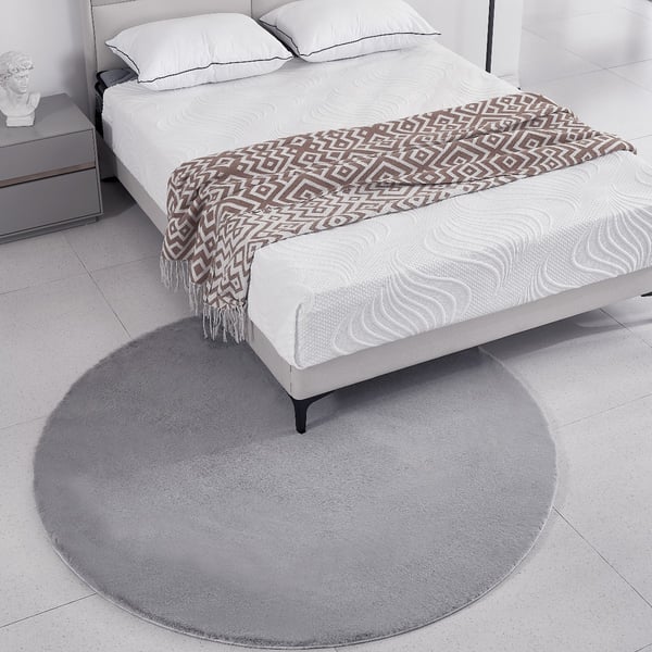 Rabbit Eco Silver Rund 120 cm