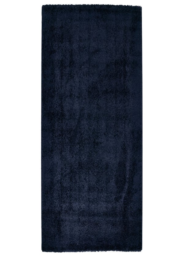 Nubby Blå 80x200 cm Blød Polypropylen Ryamatta