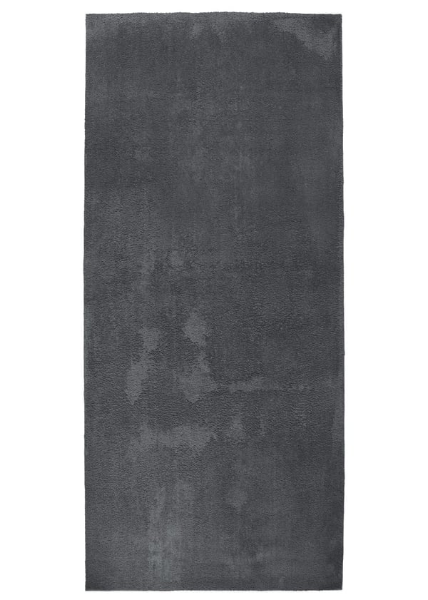 Solvyn Mørkegrå 80x180 cm Ryemåtte i 100% Polyester